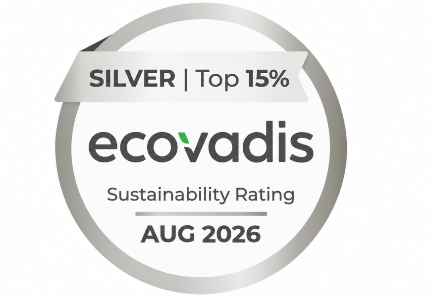 Le Groupe SIVAE obtient la médaille d'argent EcoVadis 2026
